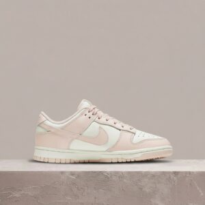 Sneakersy damskie Nike Dunk Low Orange Pearl beżowy, różowy DD1503-102