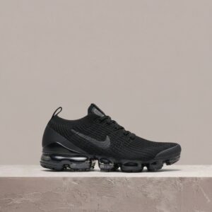 Nike Air VaporMax Flyknit 3, Triple Black, czarna sylwetka, Flyknit, Flywire, unisex, AJ6900-004