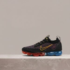 Nike Air VaporMax 2021 FK, Black Multi, pełna komora Air, uliczna sylwetka, unisex DV2118-001