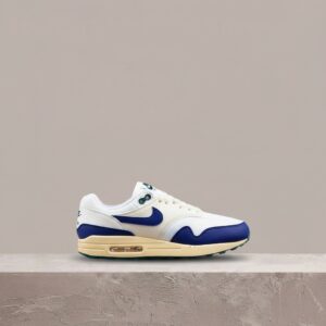 Nike Air Max 1 Athletic Department Deep Royal Blue, retro sylwetka, unisex, kolekcjonerski drop, FQ8048-133
