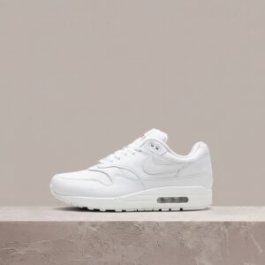 Drop Supreme x Nike Air Max 1 87 SP, triple white, kolekcjonerska para, unisex HF8813-100