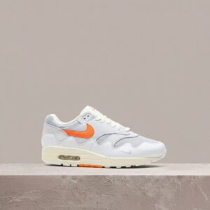 Air Max 1 Patta Waves White Hyper Crimson, kolaboracja Nike x Patta, unisex, bransoletka Surinam, II7055-100