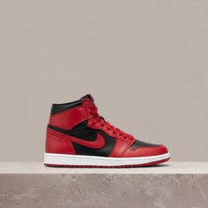 Air Jordan 1 High OG 85 Varsity Red, drop retro, czarno-czerwona skóra, unisex, BQ4422-600