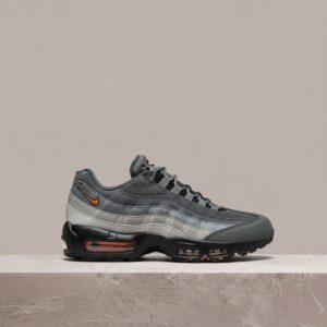 Air Max 95 Big Bubble, Nike, czarno-szara baza, męski sneaker, Max Air na widoku, IV5767-002